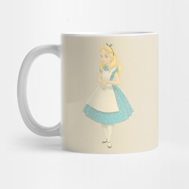 Word Portrait - Alice in Wonderland by RandomGoodness